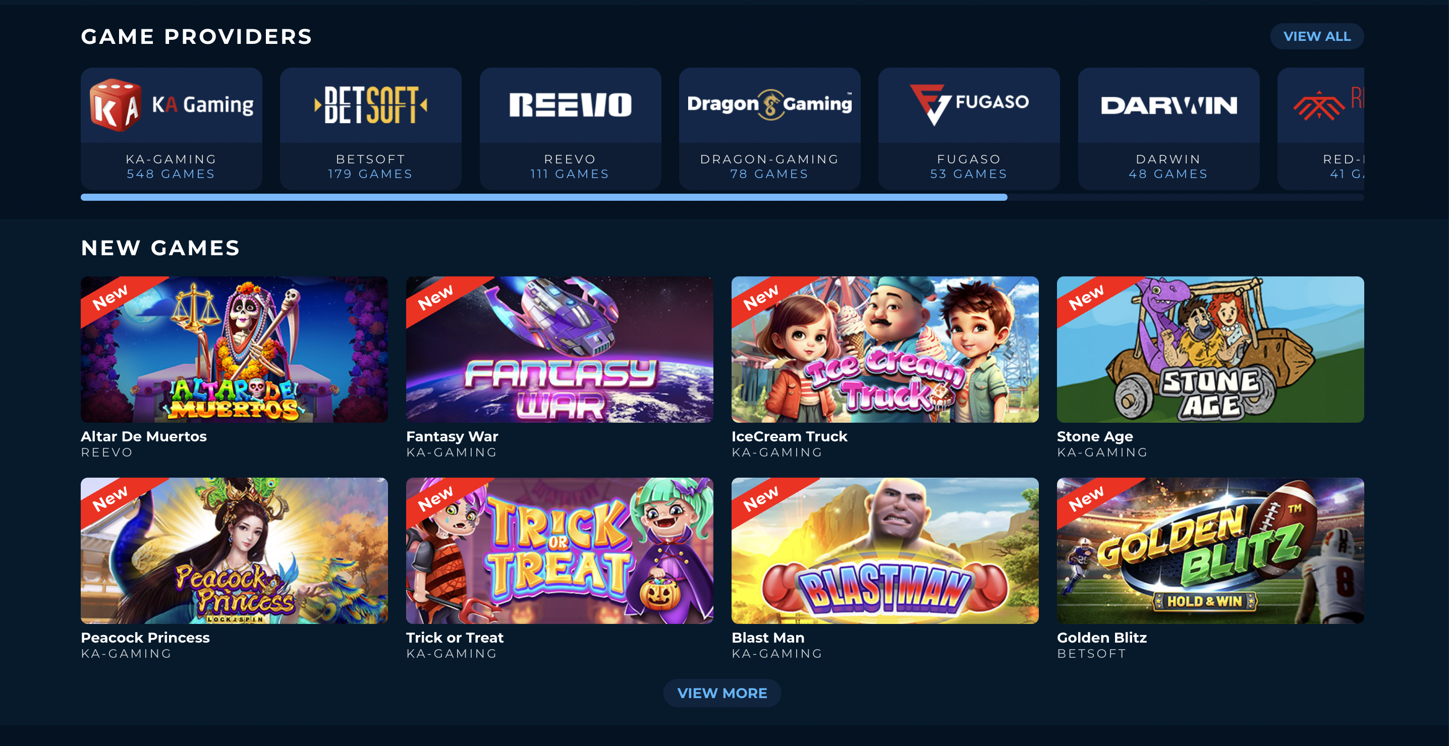 Punt Casino Game Selection & Software Providers