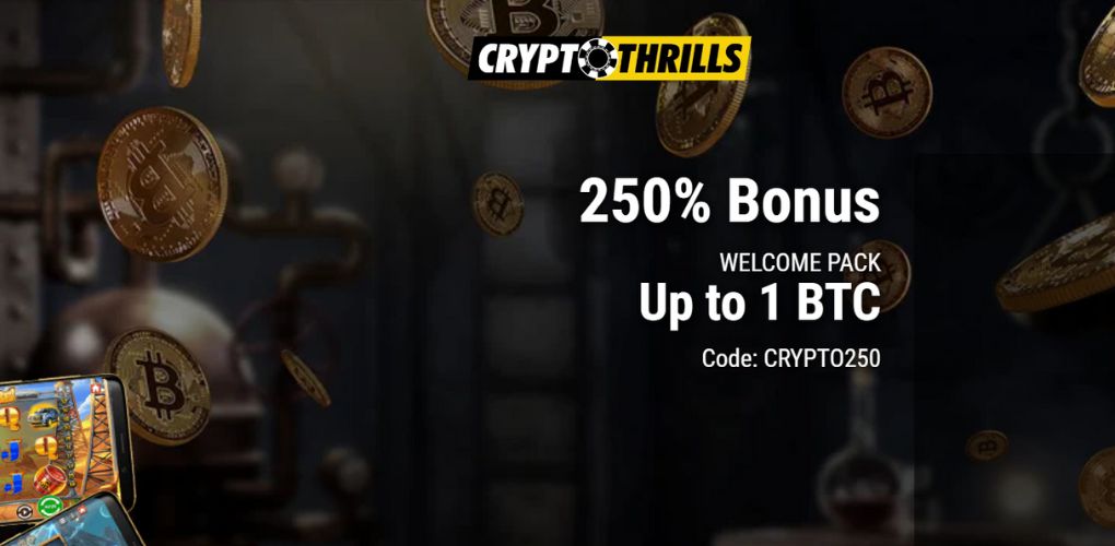 CryptoThrills Welcome Bonus