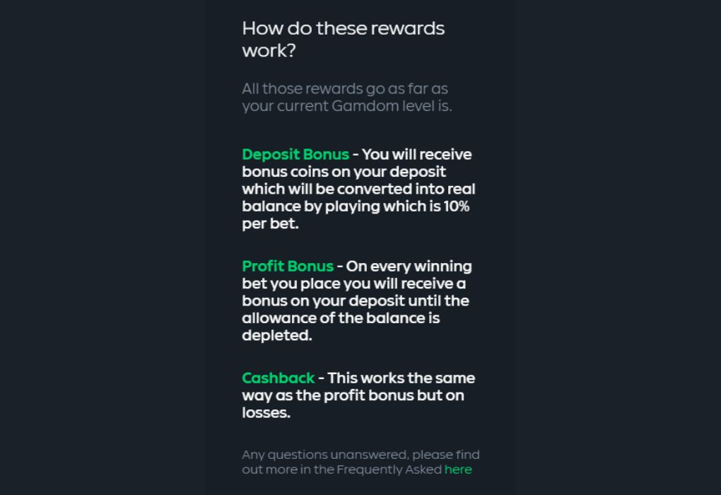 Gamdom Bonus Code Rewards Rules