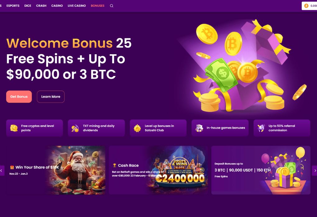 Quick Overview of TrustDice Casino Welcome Bonus