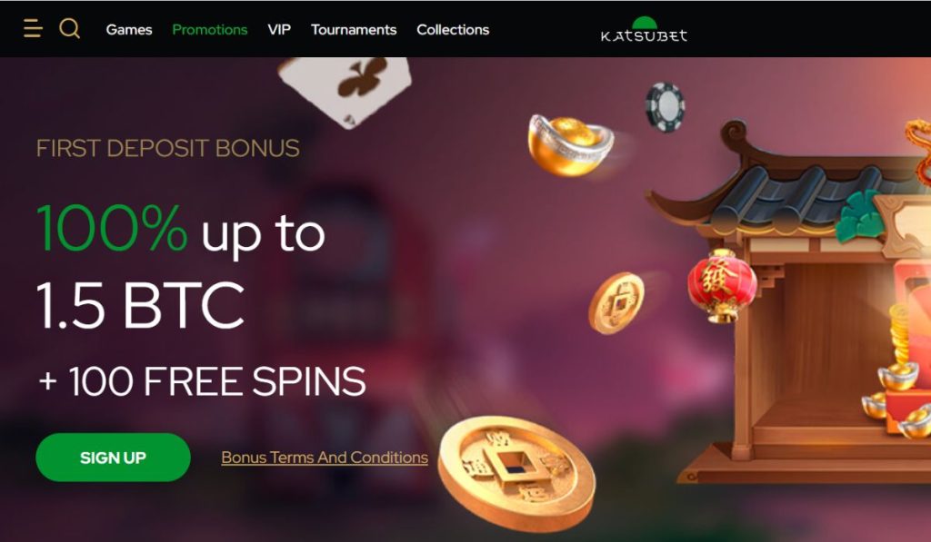 Quick Overview of this KatsuBet Casino Bonus