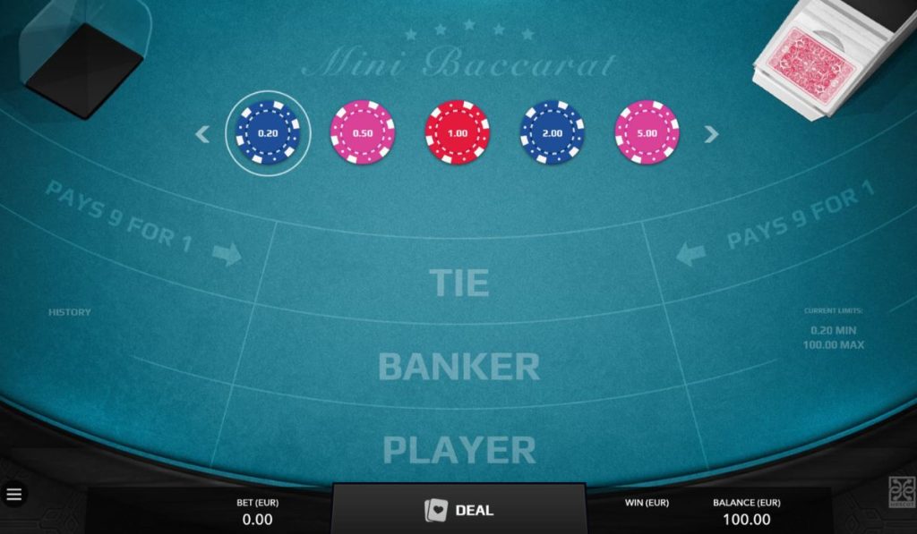 Bitstarz Casino Baccarat Mini