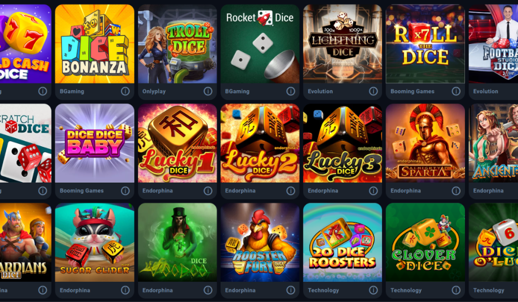 thunderpick casino crypto dice games